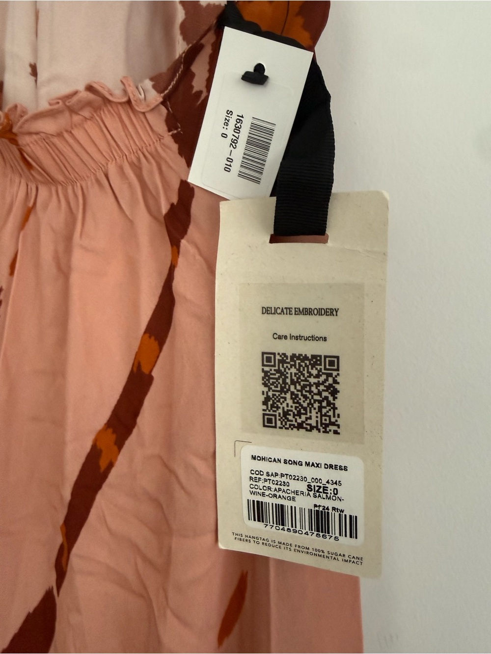 Johanna Ortiz Mohican Song Maxi Dress NWT SIZE 0 - Picture 13 of 16